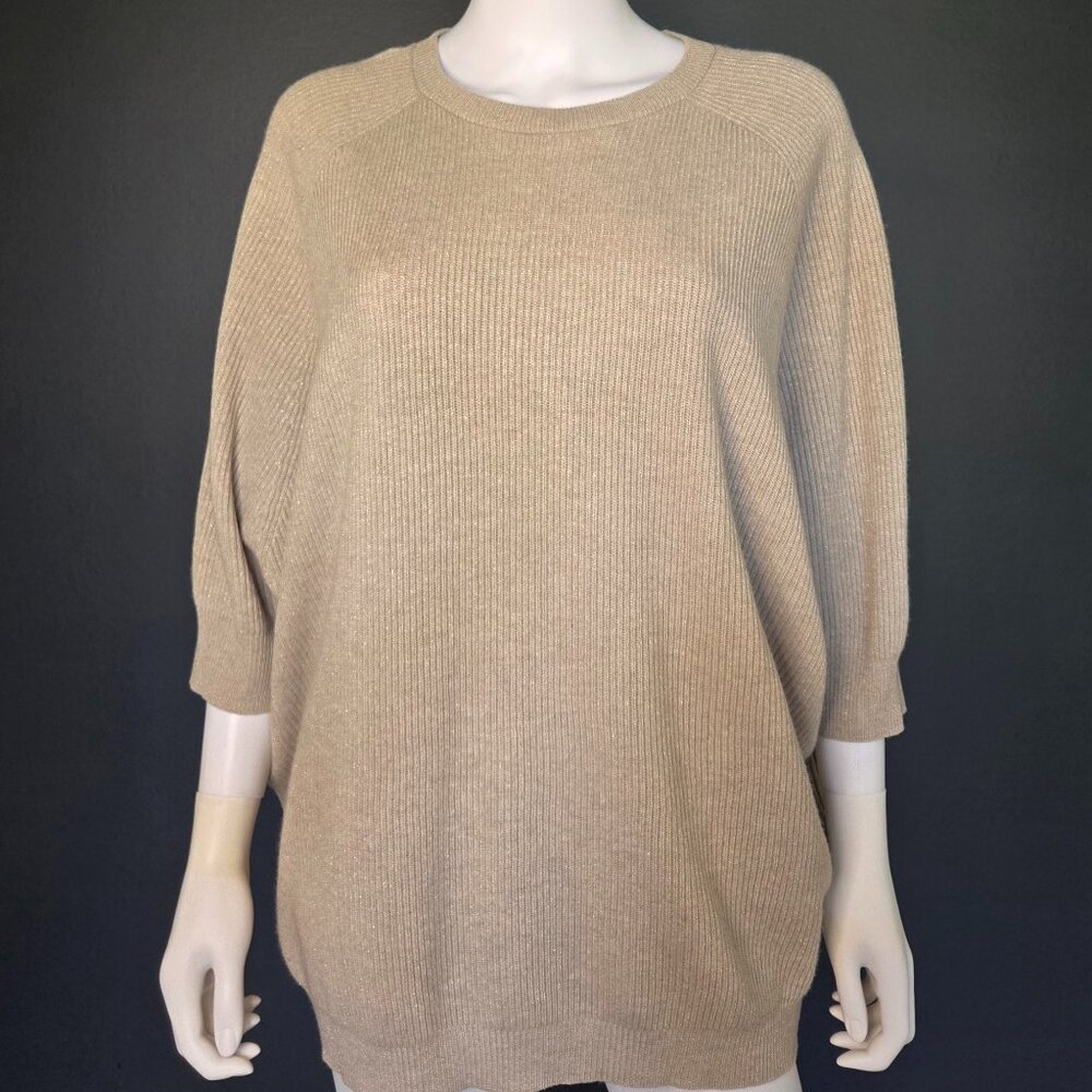 Brunello Cucinelli Cashmere Crew Neck Sweater - XL